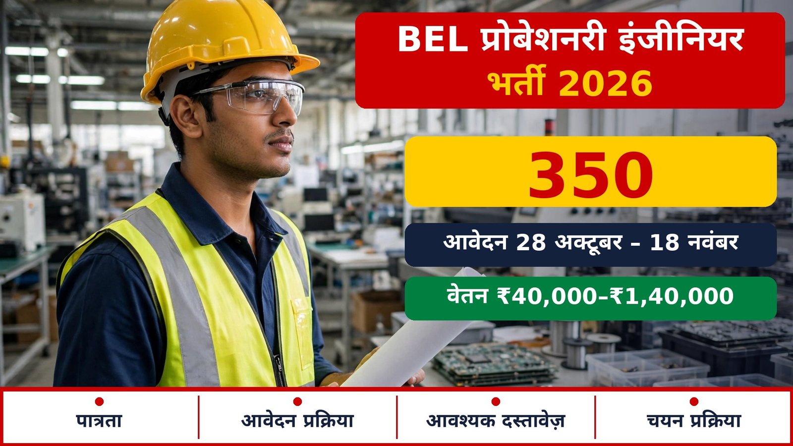 BEL Probationary Engineer Bharti 2026