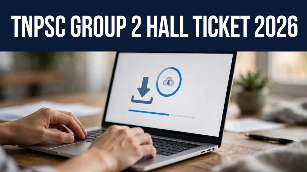 TNPSC Group 2 Hall Ticket 2026