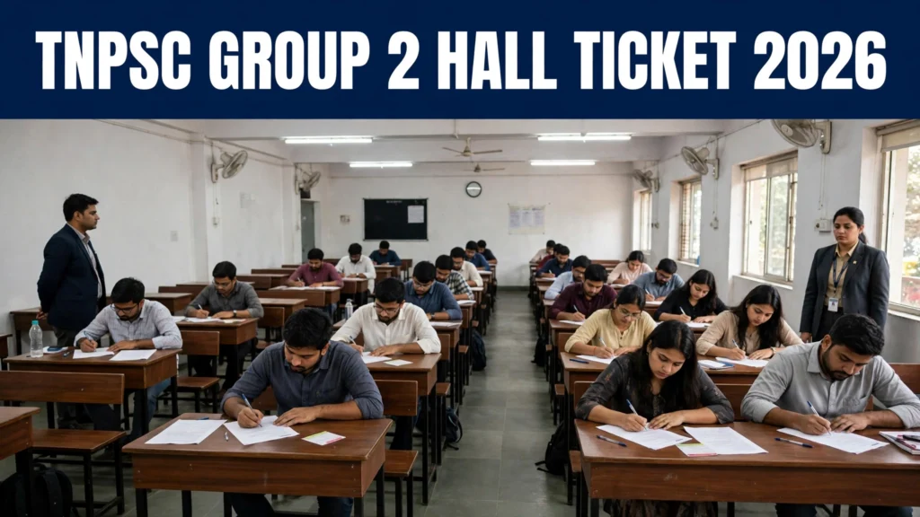 TNPSC Group 2 Hall Ticket 2026
