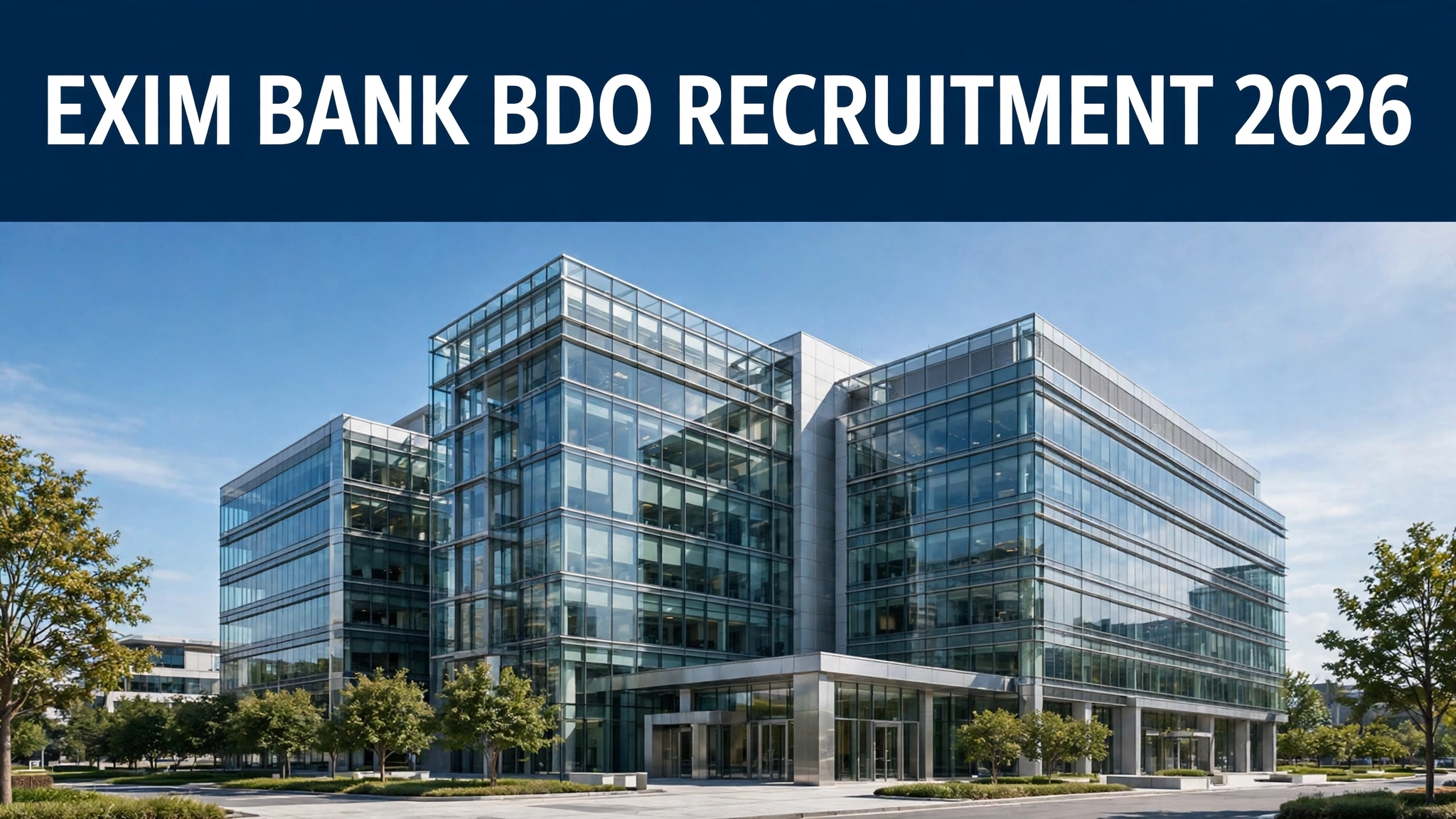 Exim Bank BDO Recruitment 2026