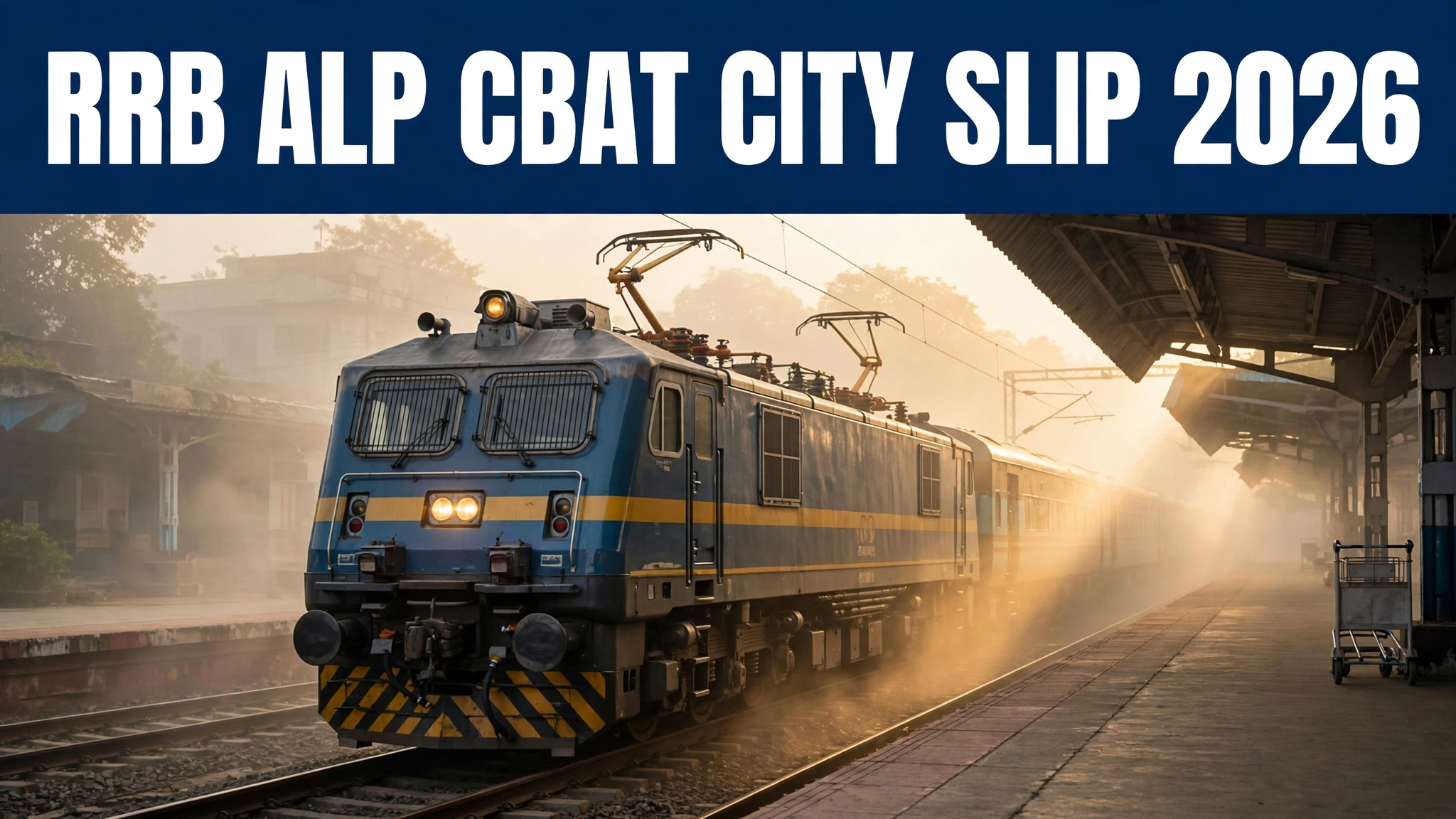 RRB ALP CBAT City Intimation Slip 2026