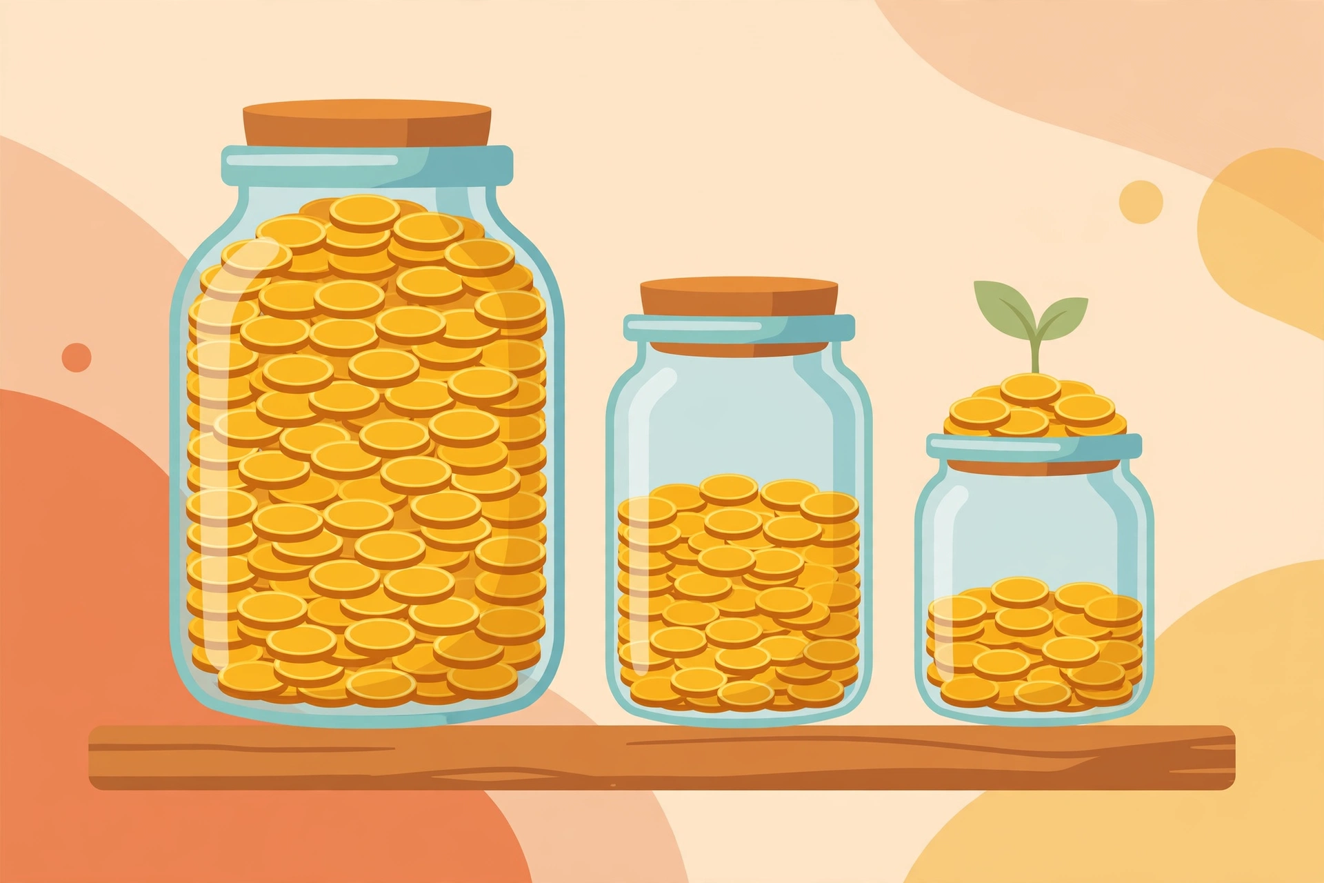 Monthly budget banane aur kharche track karne ka illustration