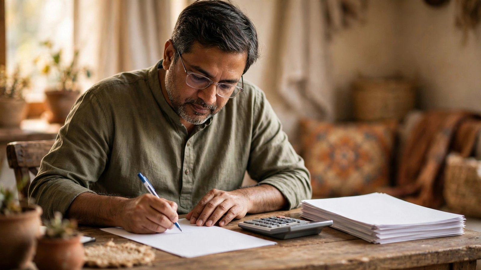 Form 121 2026-27 — 15G/15H ki jagah naye TDS declaration form par kaam karta vyakti