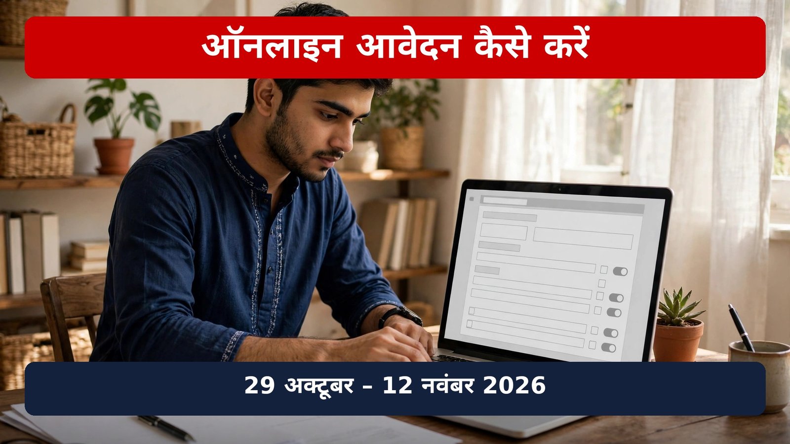 IBPS Recruitment 2026 online apply kaise karein 29 October se 12 November