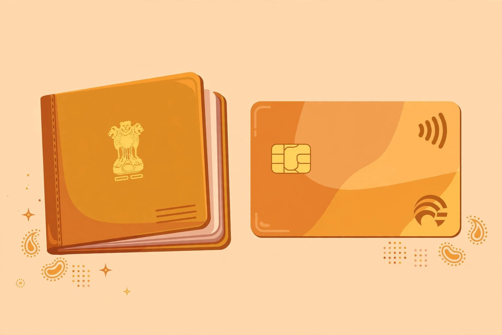 Bank mein Jan Dhan khata kholte hue grahak