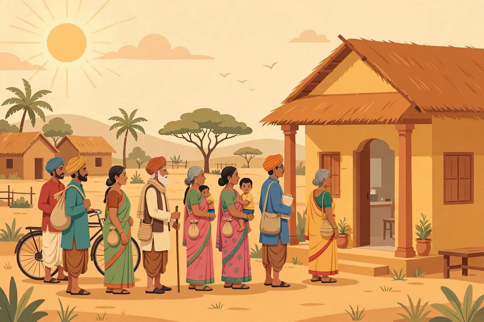 Jan Dhan RuPay card aur beema ka illustration