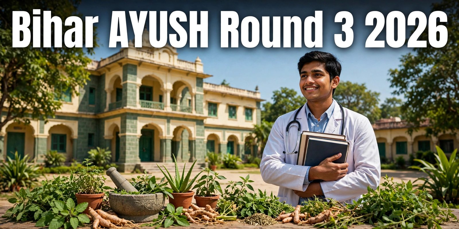 Bihar AYUSH Round 3 2026