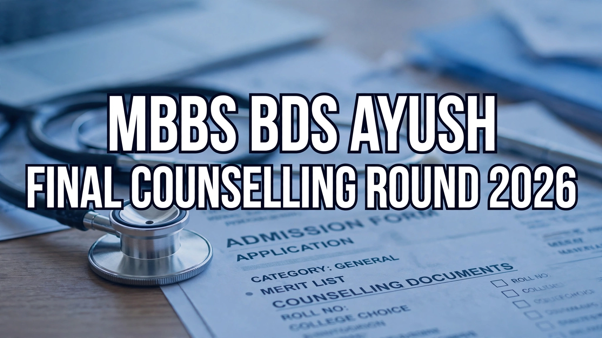 Bihar UGMAC Stray Vacancy Round 2026 MBBS BDS AYUSH final counselling round