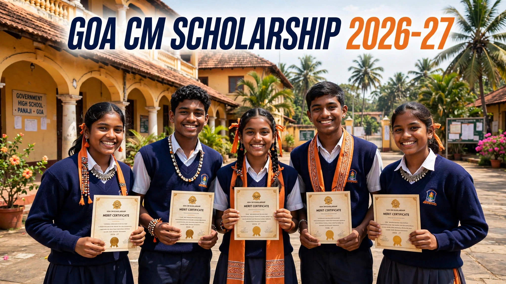 Goa CM Scholarship ke liye taiyaar ST students
