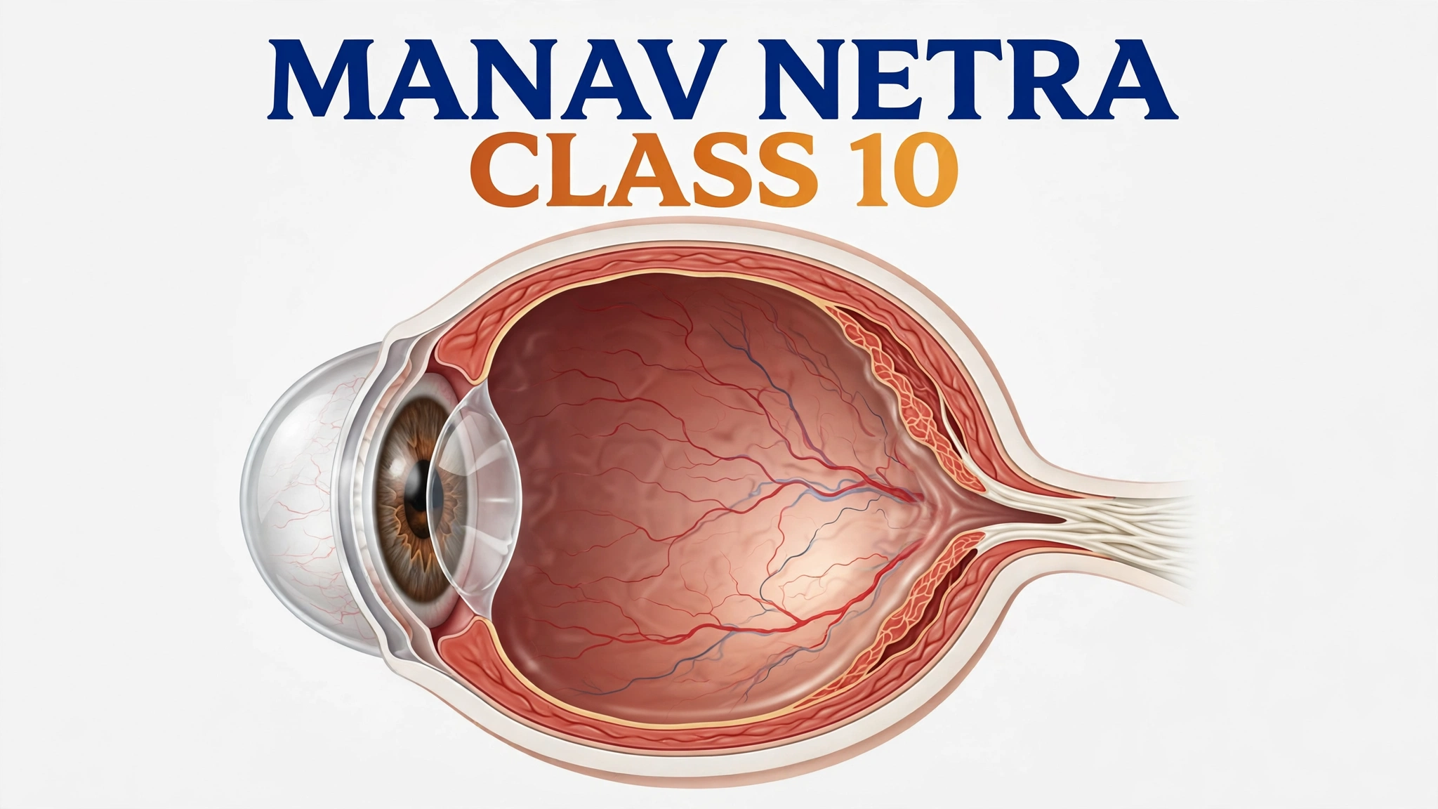 Manav netra ki rachna ka chitra
