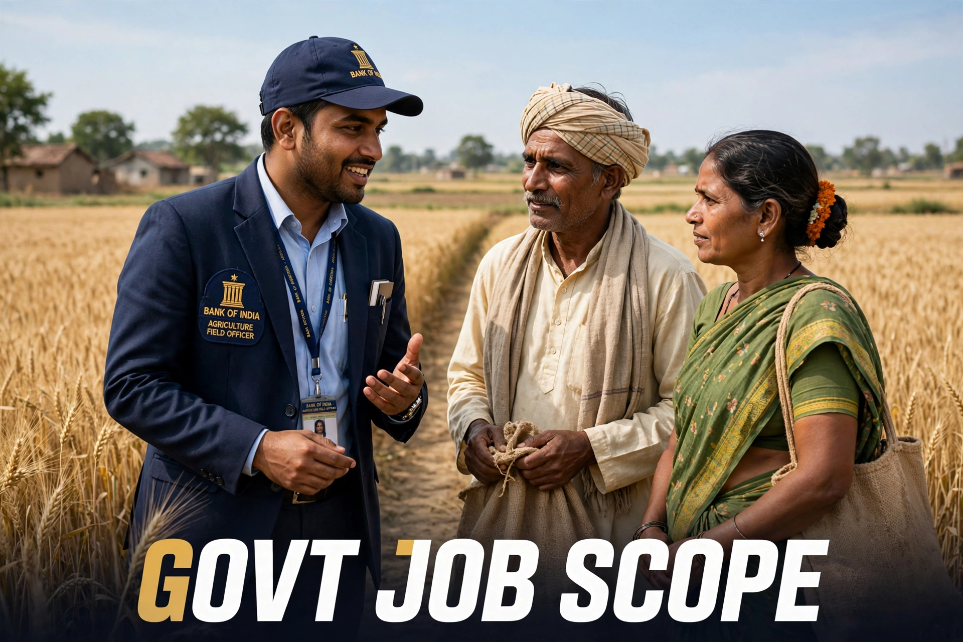 Kisaano se baat karta agriculture field officer