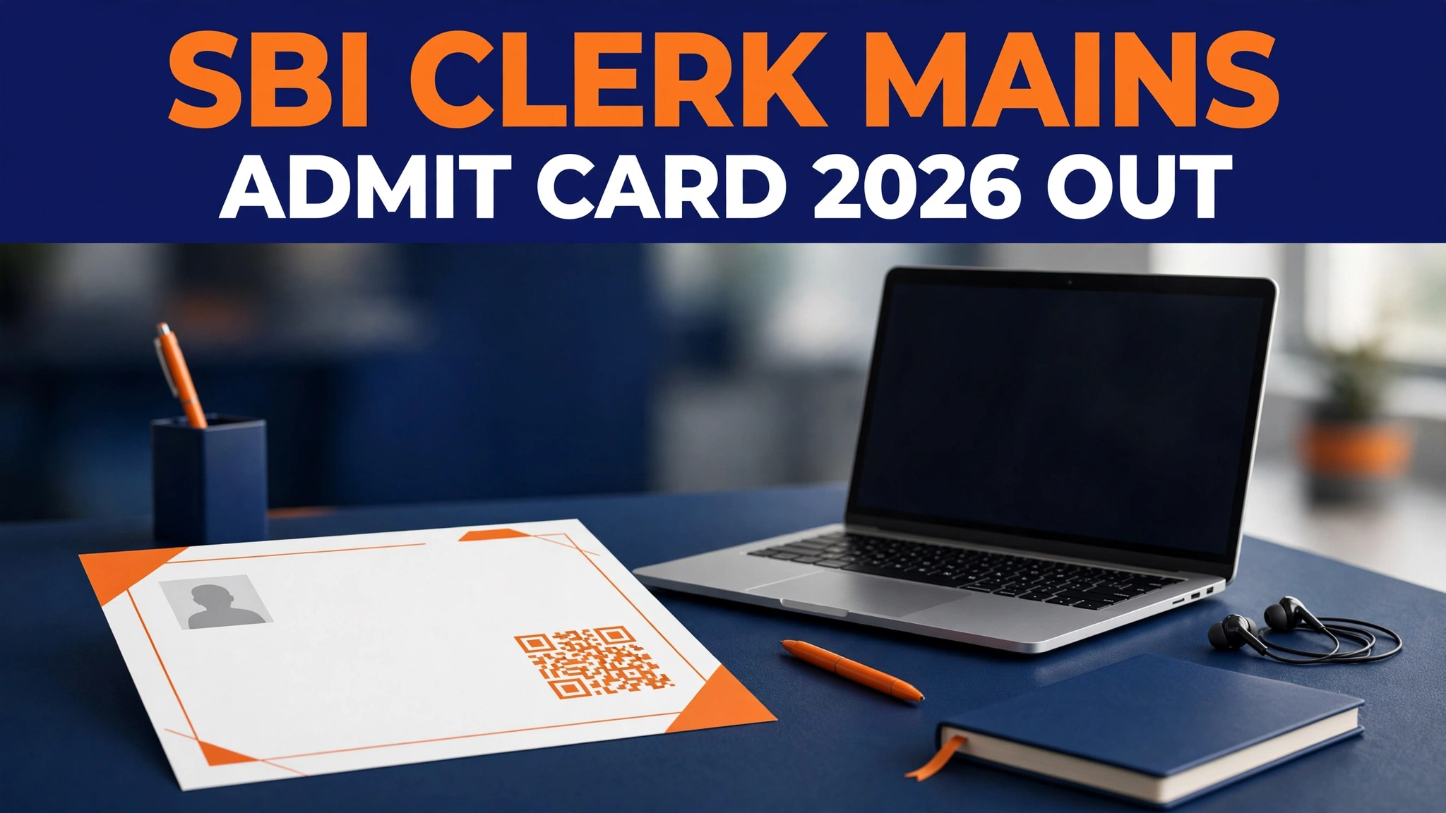 SBI Clerk Backlog Mains Admit Card 2026 — hall ticket out, mains 29 October 2026
