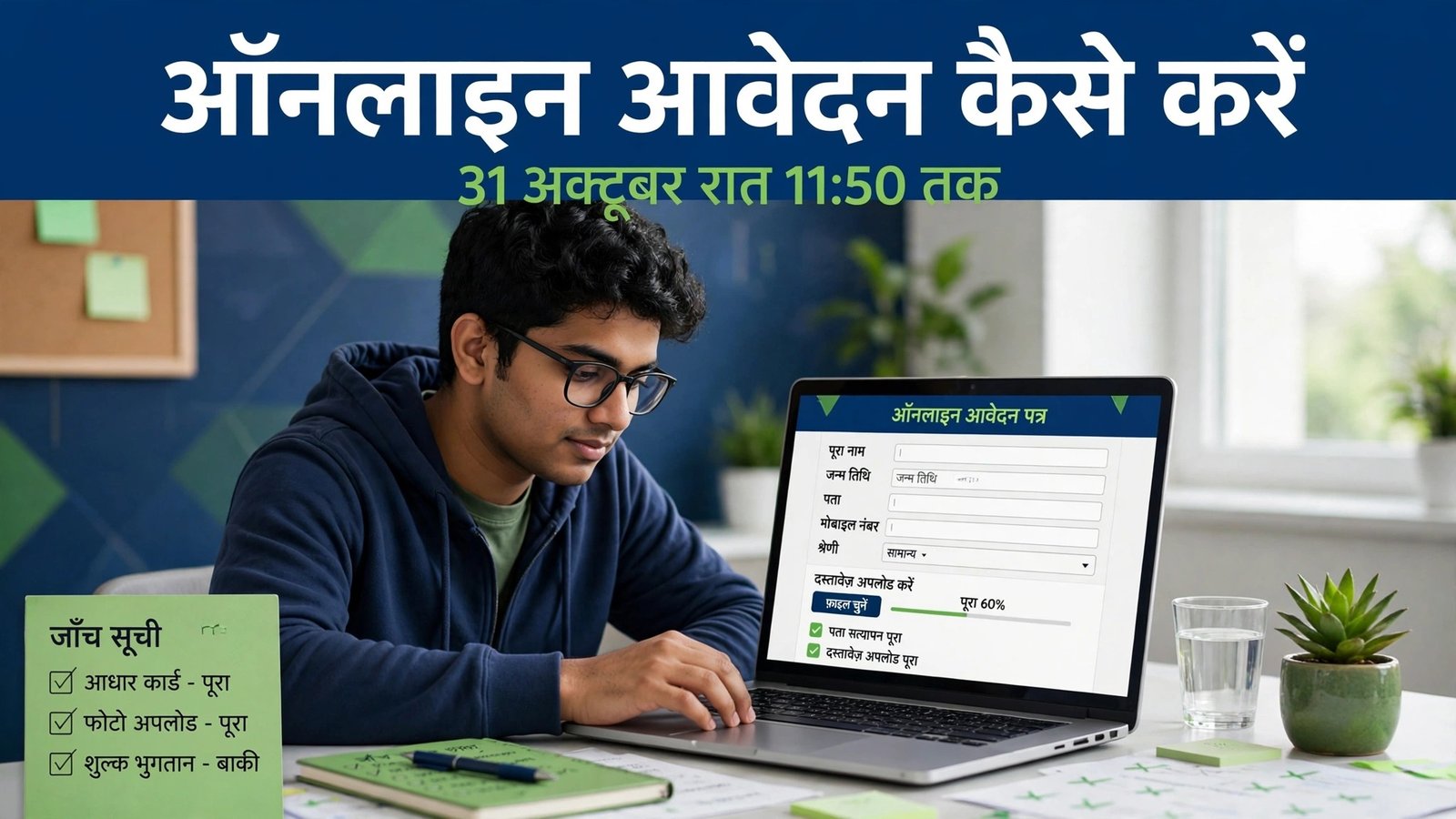 UGC NET December 2026 online aavedan kaise karein 31 October raat 11:50 tak