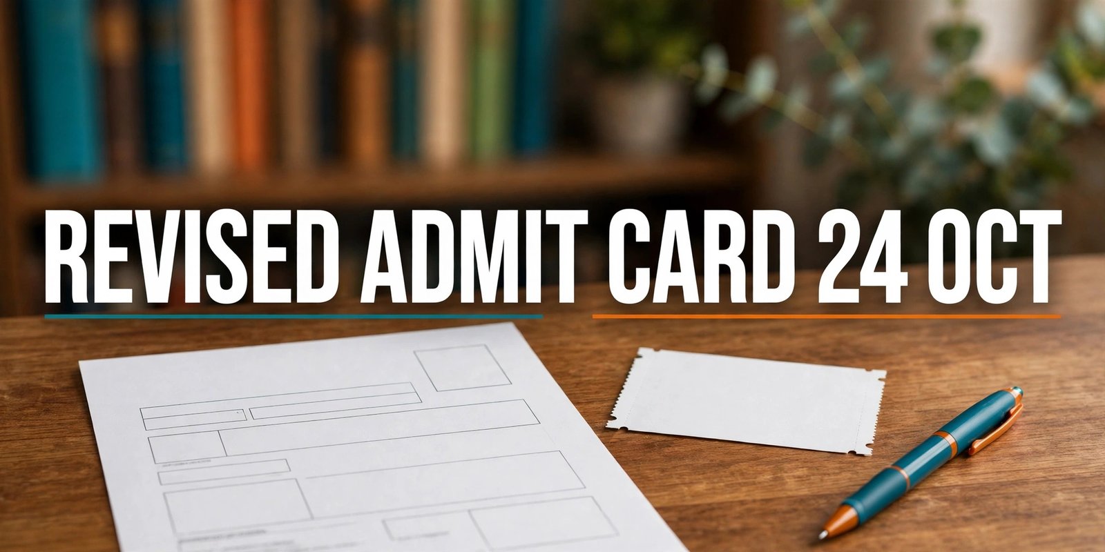 Bihar STET revised admit card 24 October 2026