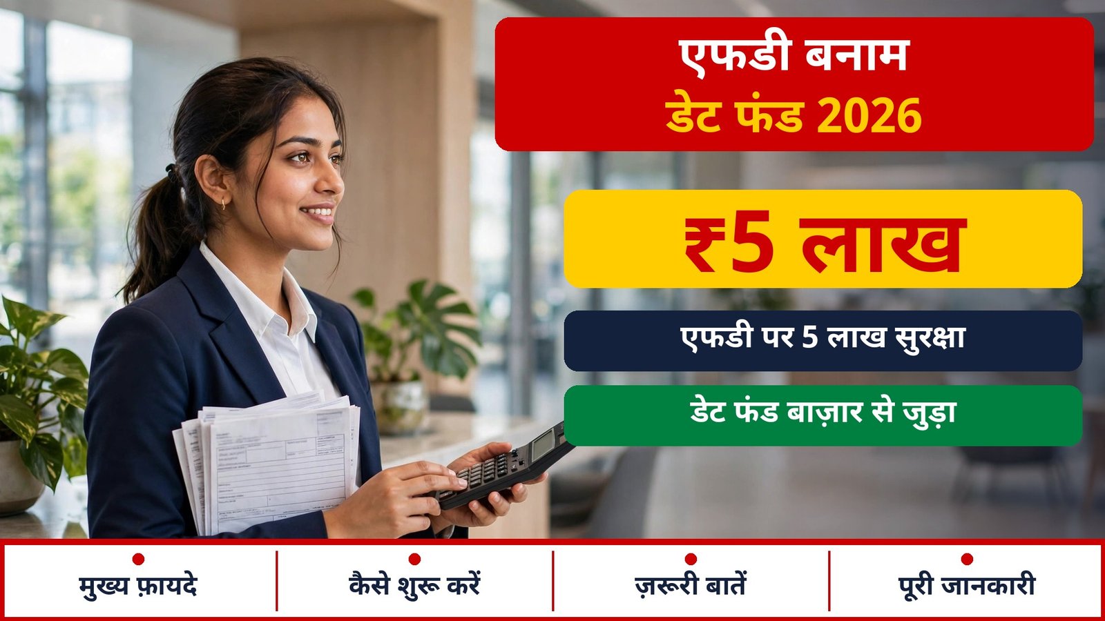 FD vs Debt Fund 2026 — safe paisa kahan rakhein