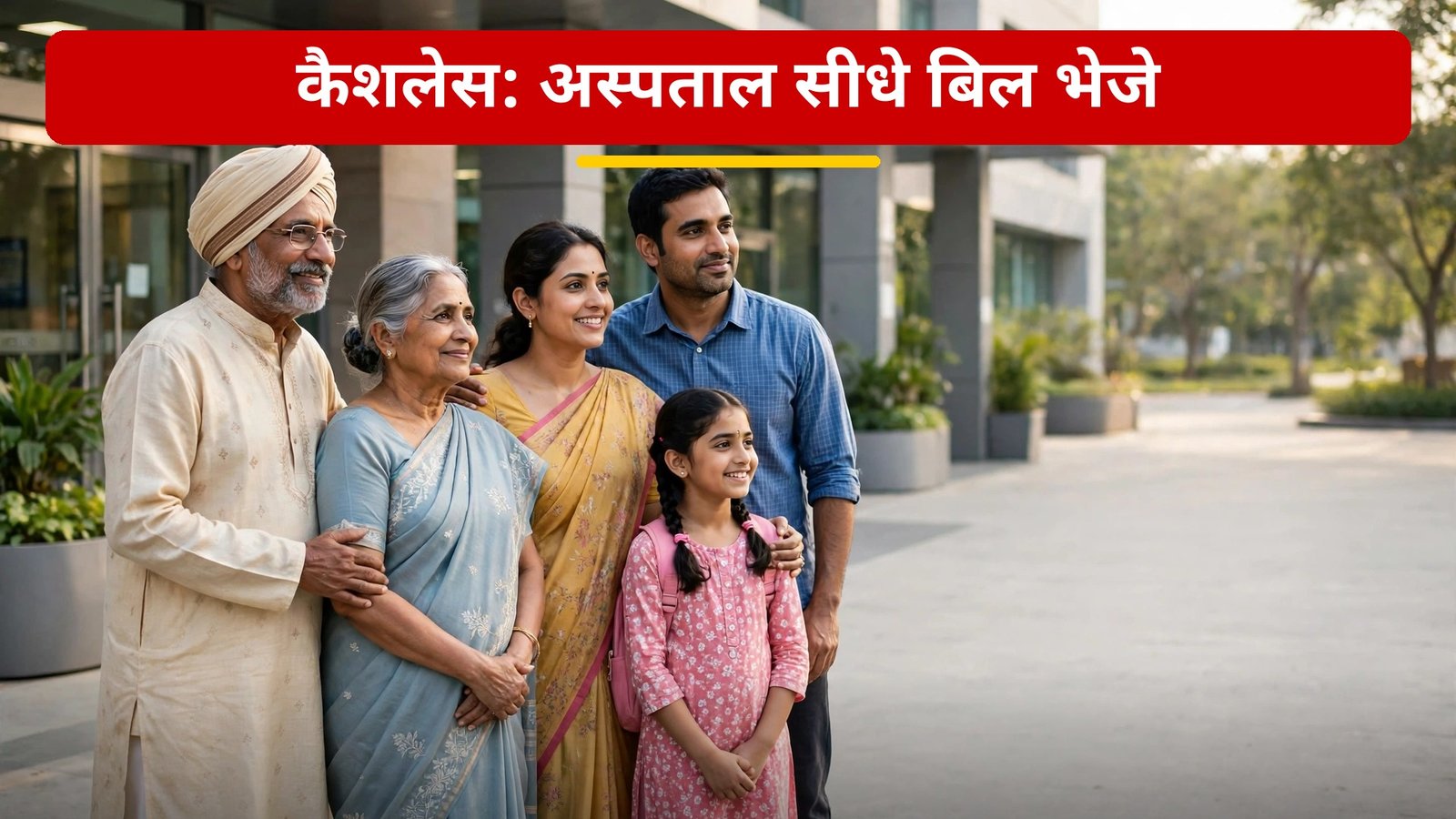 Cashless Health Insurance — network hospital me cashless process
