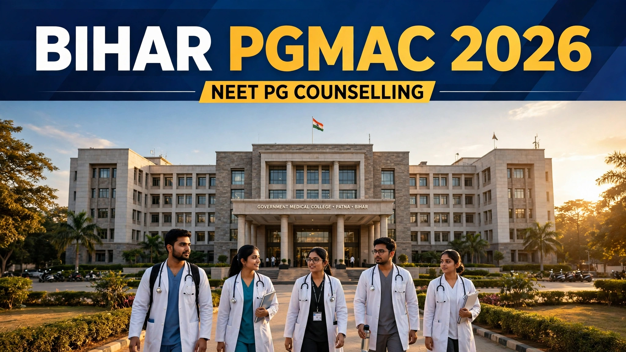 Bihar PGMAC 2026 — NEET PG counselling ke liye Bihar ke medical college