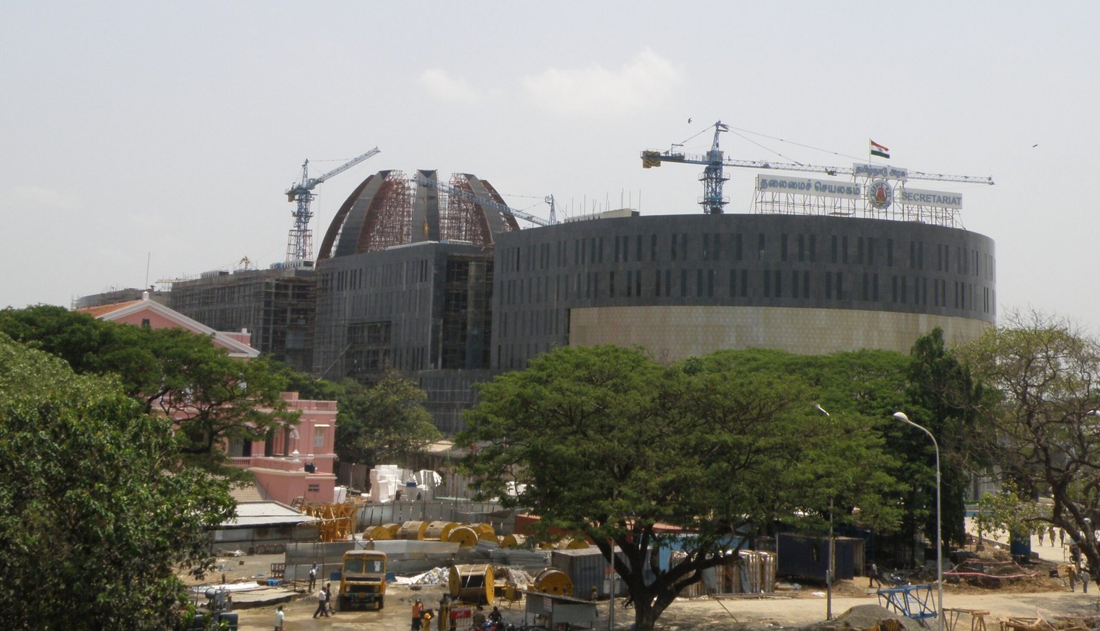 Chennai mein Tamil Nadu legislative assembly-secretariat complex — TNPSC Group 4 Bharti 2026