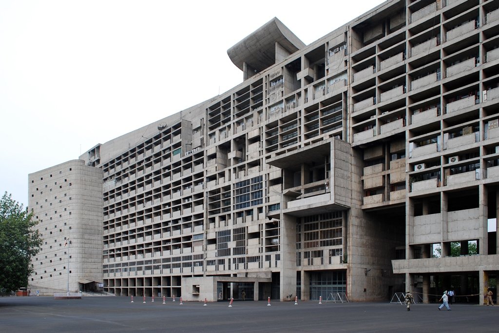 Chandigarh mein Punjab Civil Secretariat ki building — PSSSB Clerk Admit Card 2026