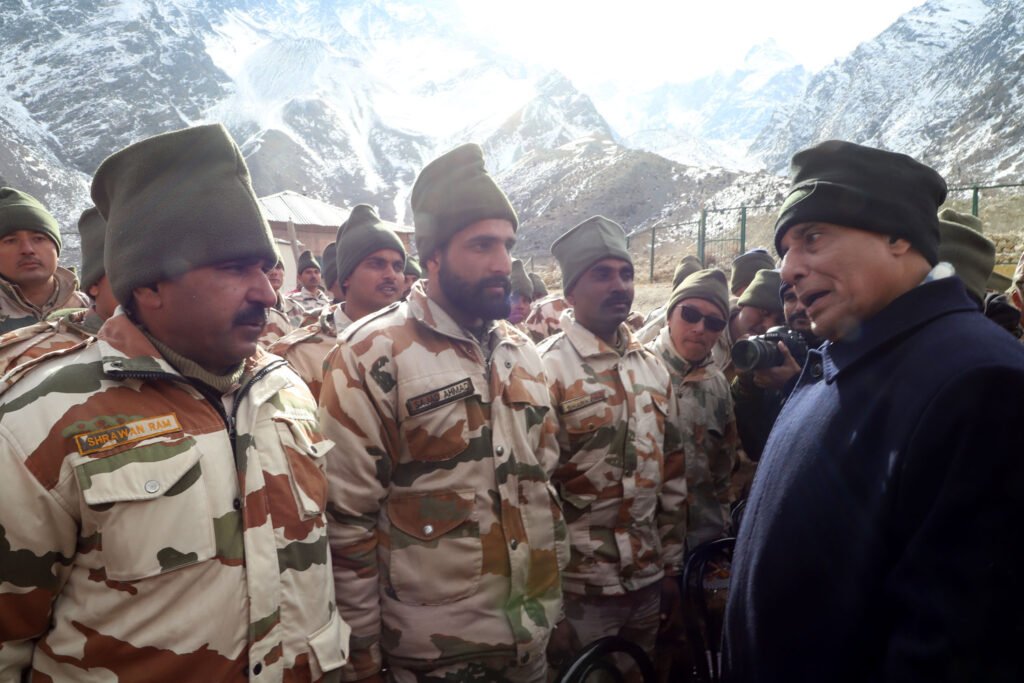 ITBP Constable GD Bharti 2026 – ITBP jawans at Nelong border out-post