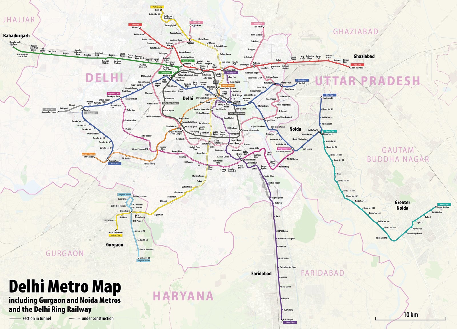 NCRTC Bharti 2026 – Delhi Metro train
