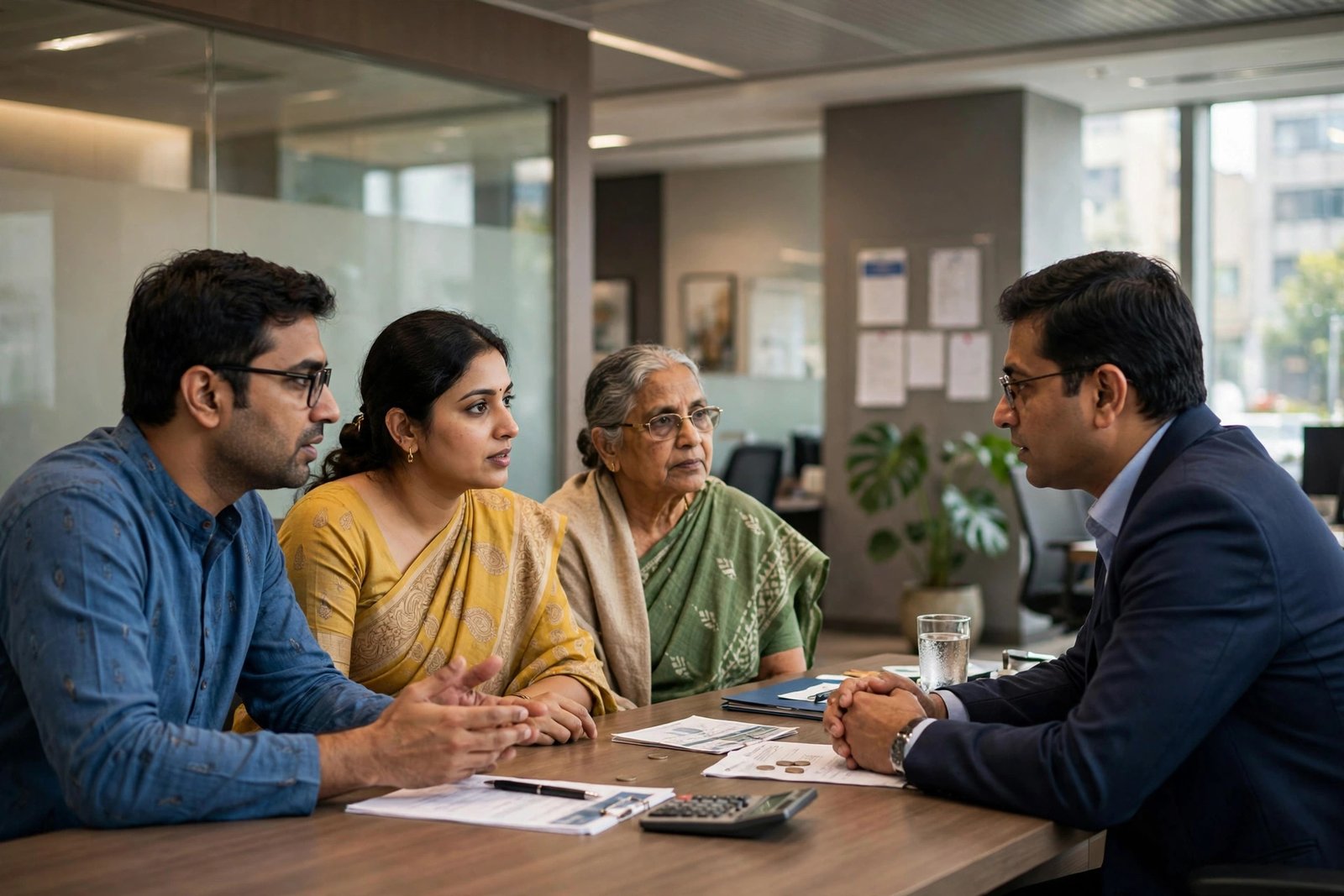 DICGC deposit insurance — parivaar bank manager se deposit safety par charcha