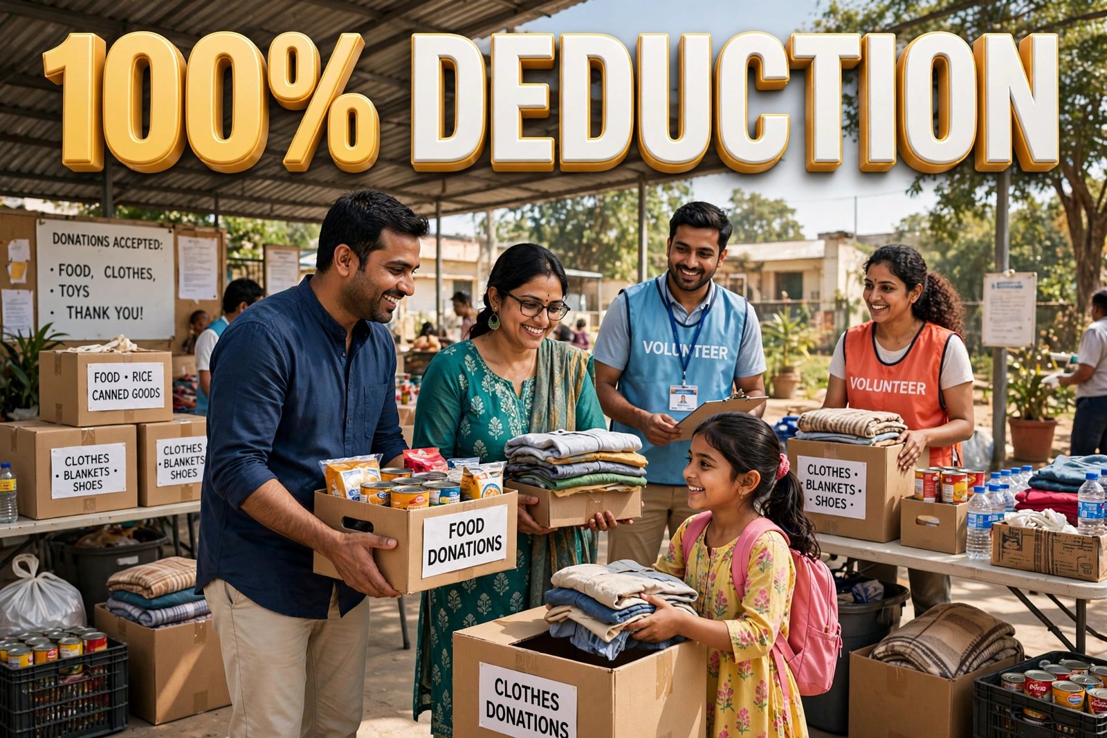 80G kya hai — 100 percent deduction wale donation ka concept