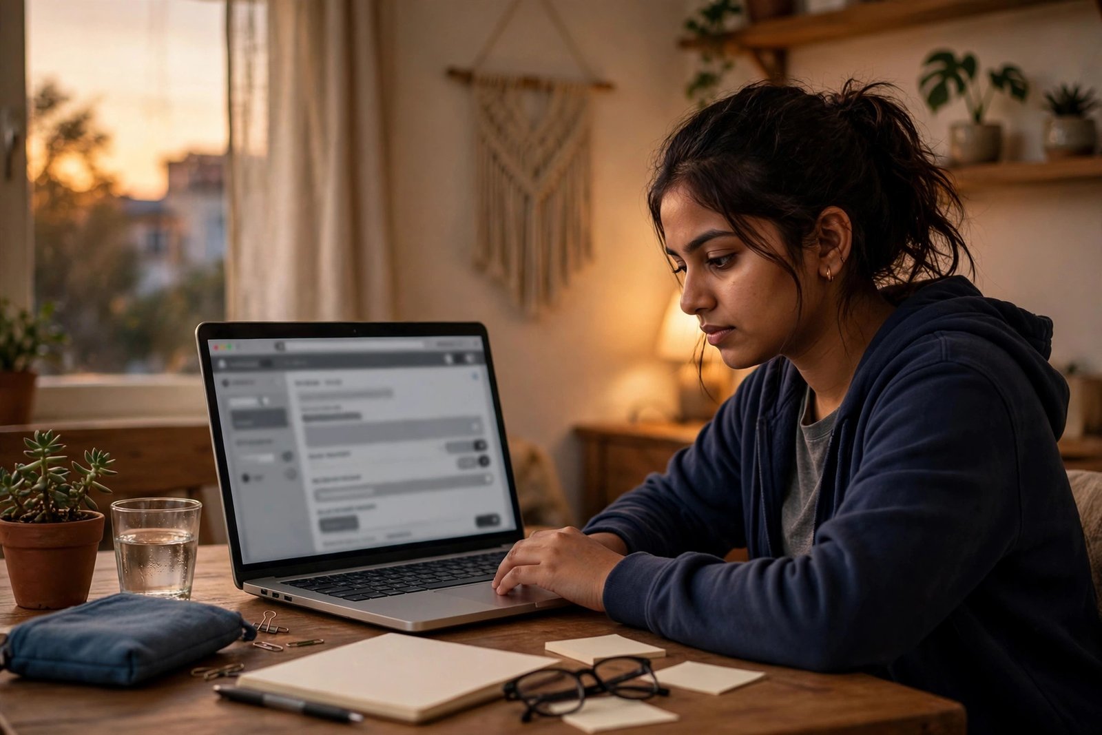 Laptop par scholarship application form bharta student