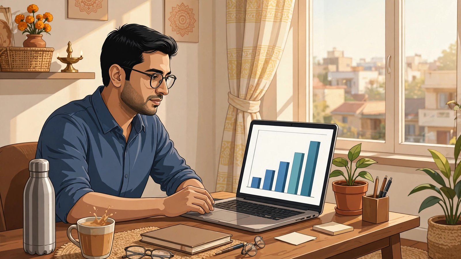 step up sip kya hai — salary growth ke saath badhta SIP nivesh samjhaata Indian professional
