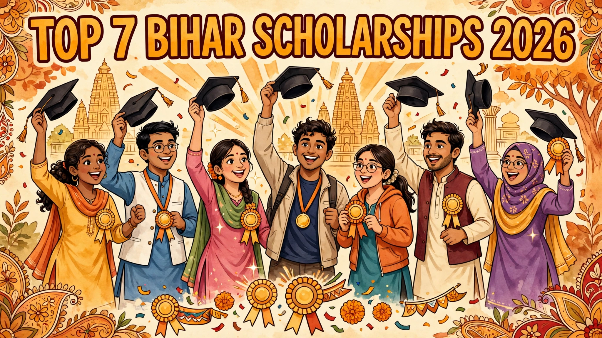 Top 7 Bihar scholarships 2026