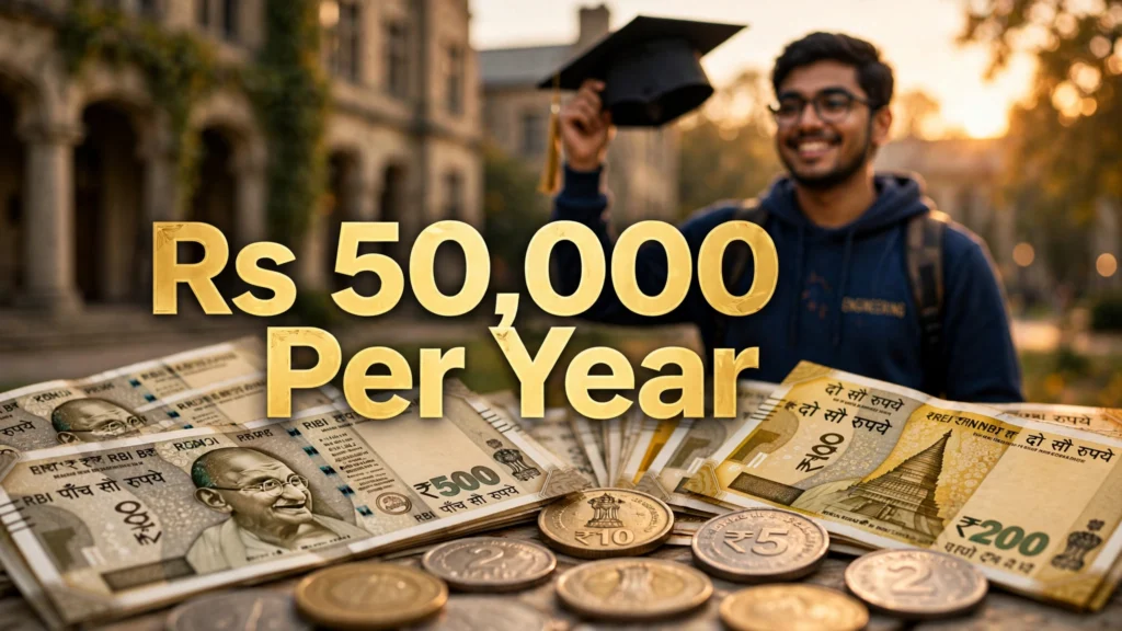 swami dayanand scholarship 2026-27 Rs 50000 per year benefit