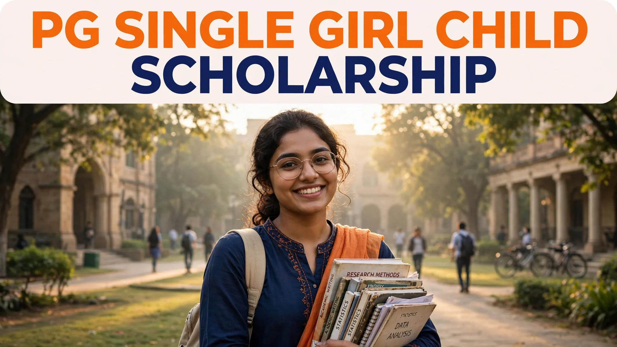 PG Indira Gandhi scholarship for single girl child 2026 apply online
