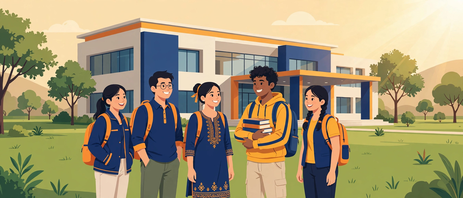 Haryana Har Chhatravratti Scholarship — Haryana ke college students ka illustration