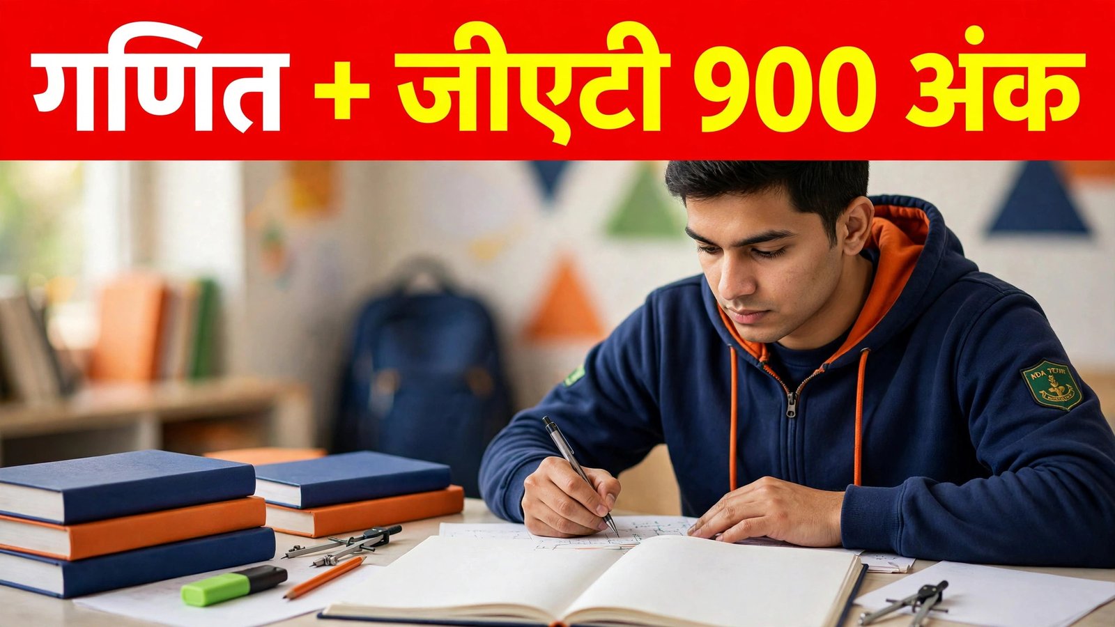 NDA 1 2027 Maths GAT 900 marks exam pattern