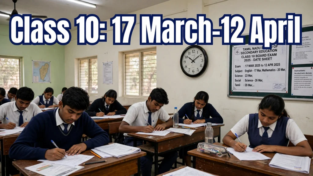 tn board exam date 2027 sslc class 10 schedule
