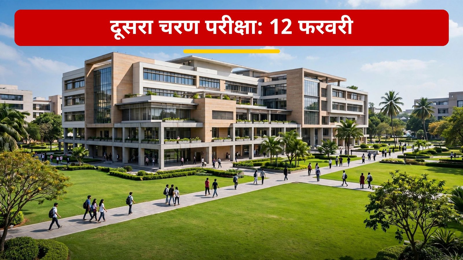 MICAT 2027 Phase II exam 12 February MICA campus