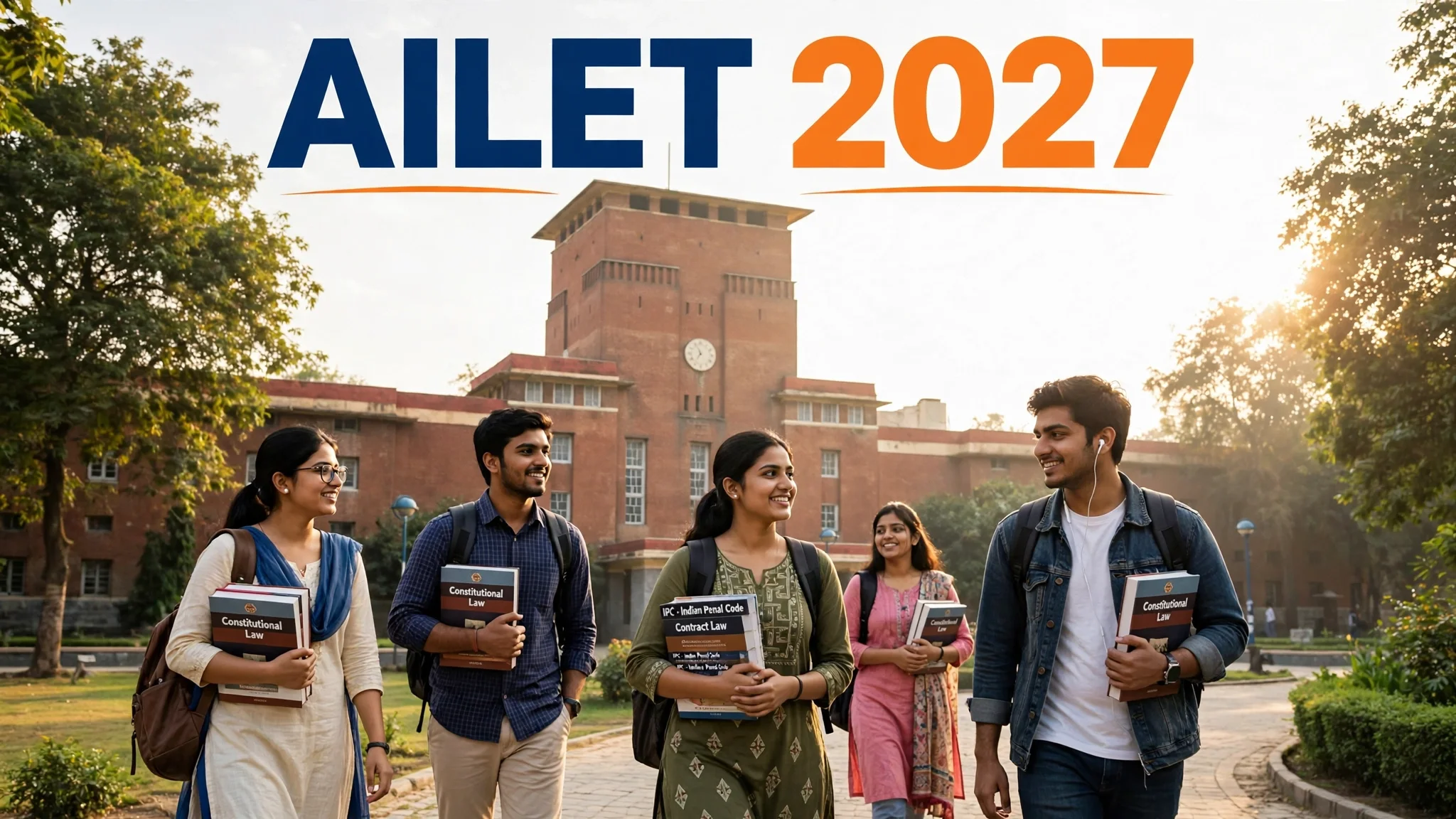 AILET 2027 exam date announced by NLU Delhi for law admission