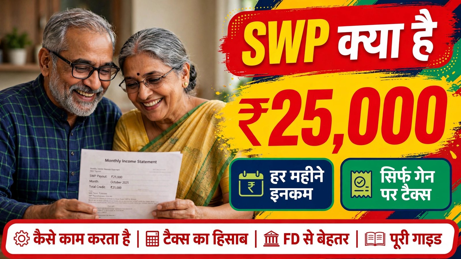 SWP kya hai — mutual fund se har mahine fixed income