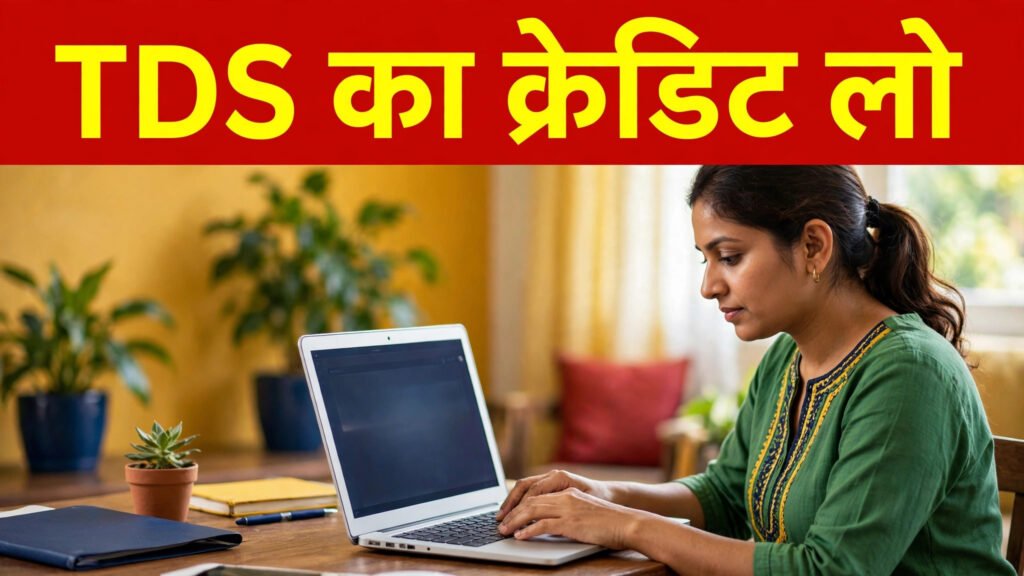 TDS credit ke saath ITR filing
