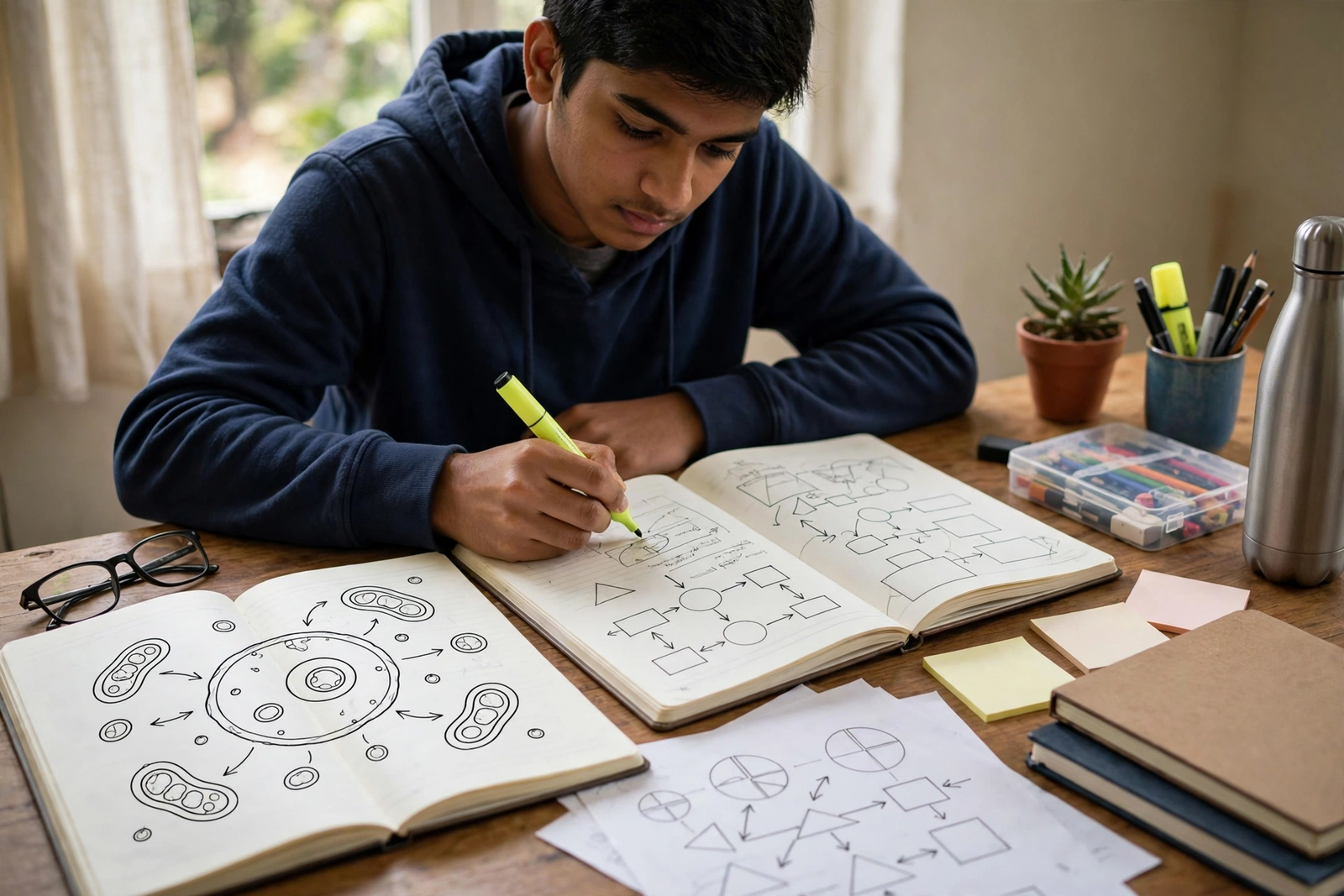 IGNOU Date Sheet December 2026 — exam hall mein pariksha dete students