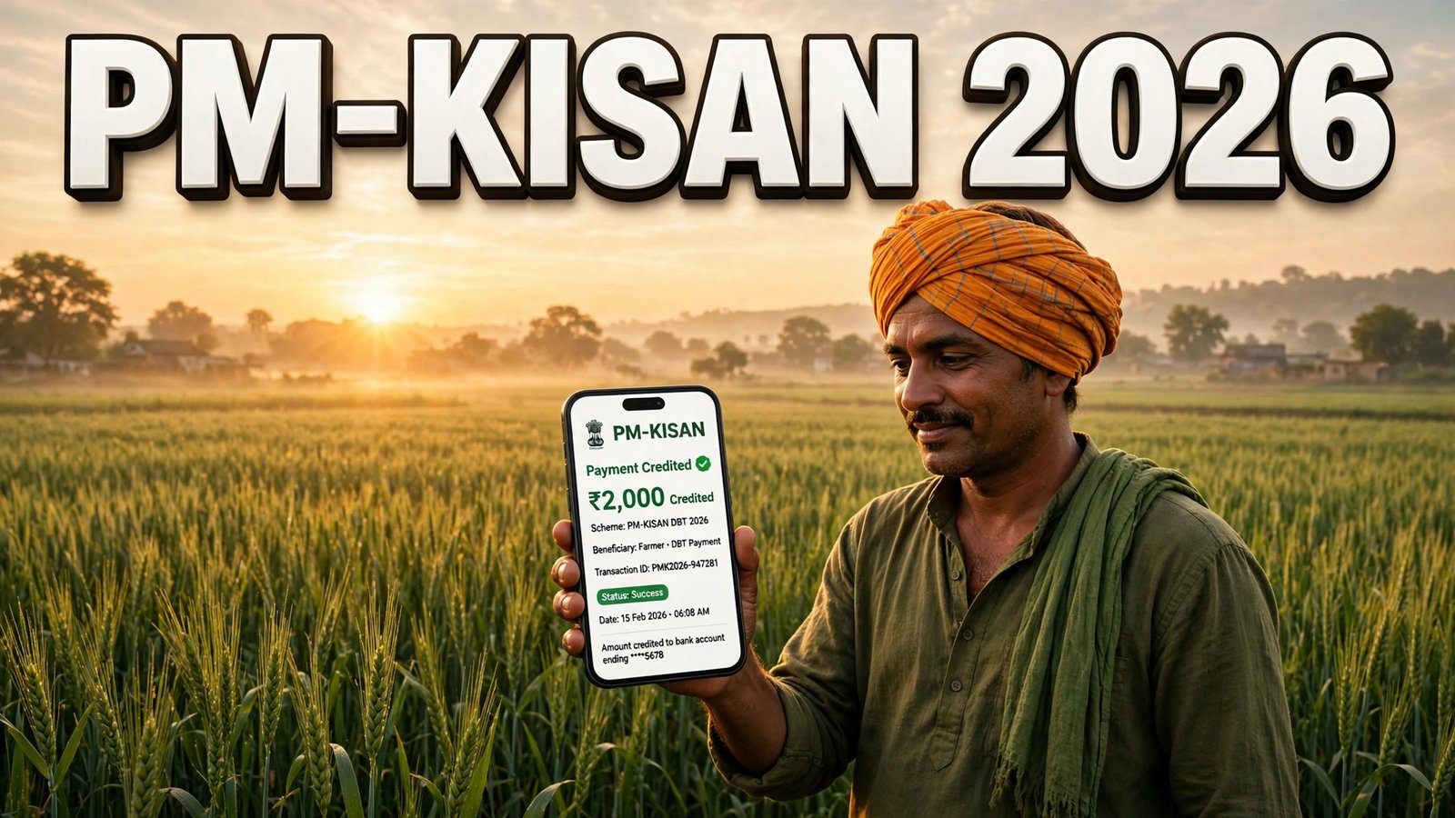 pm kisan 24th installment — khet me kisan smartphone ke saath