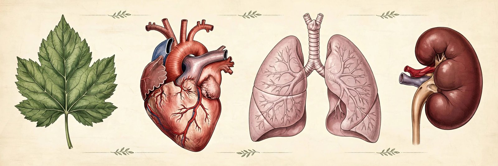 Life Processes — patta, hriday, lungs aur kidney ka chitran