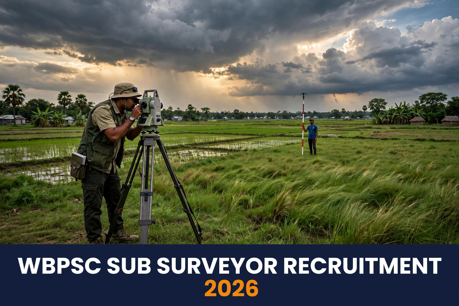 WBPSC Sub Surveyor Recruitment 2026 — 1145 posts, apply online till 9 November