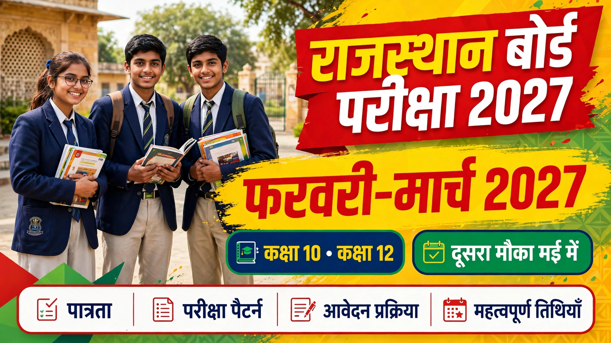 rbse exam date 2027