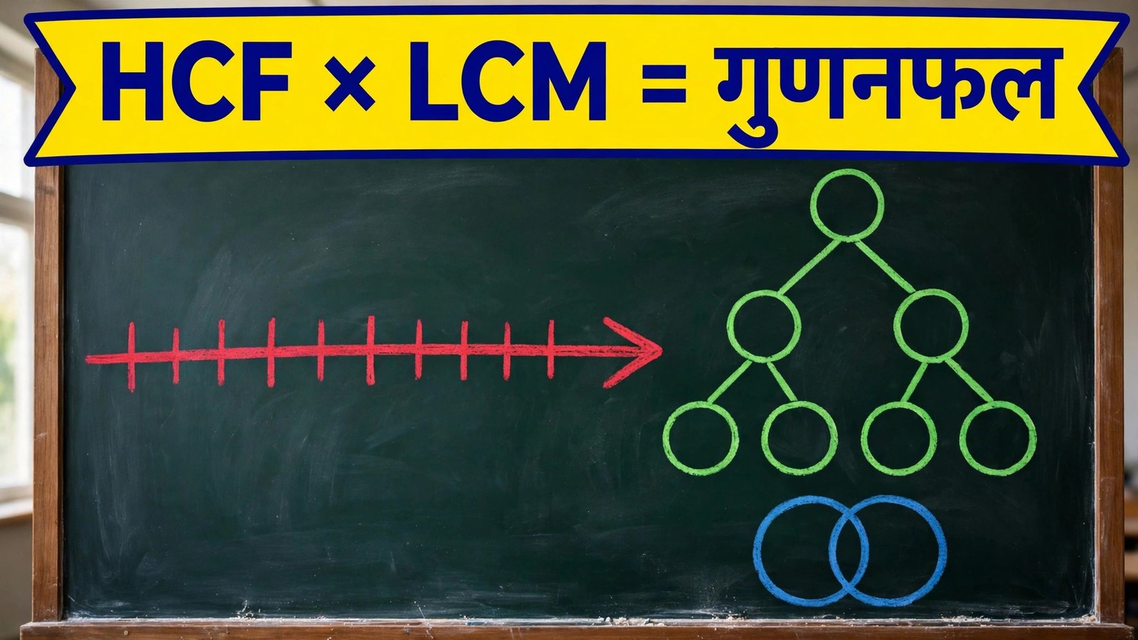 Vastavik Sankhyayen Class 10 Notes HCF LCM gunaphal diagram