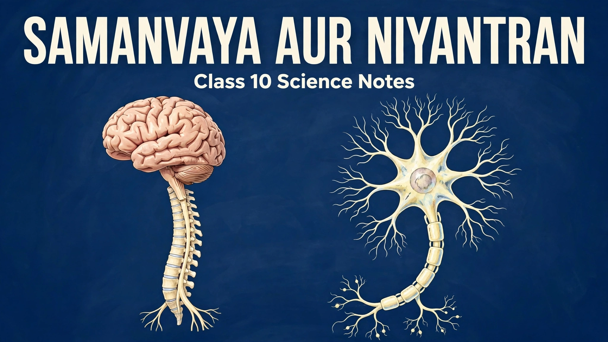 Samanvaya Aur Niyantran Class 10 Notes