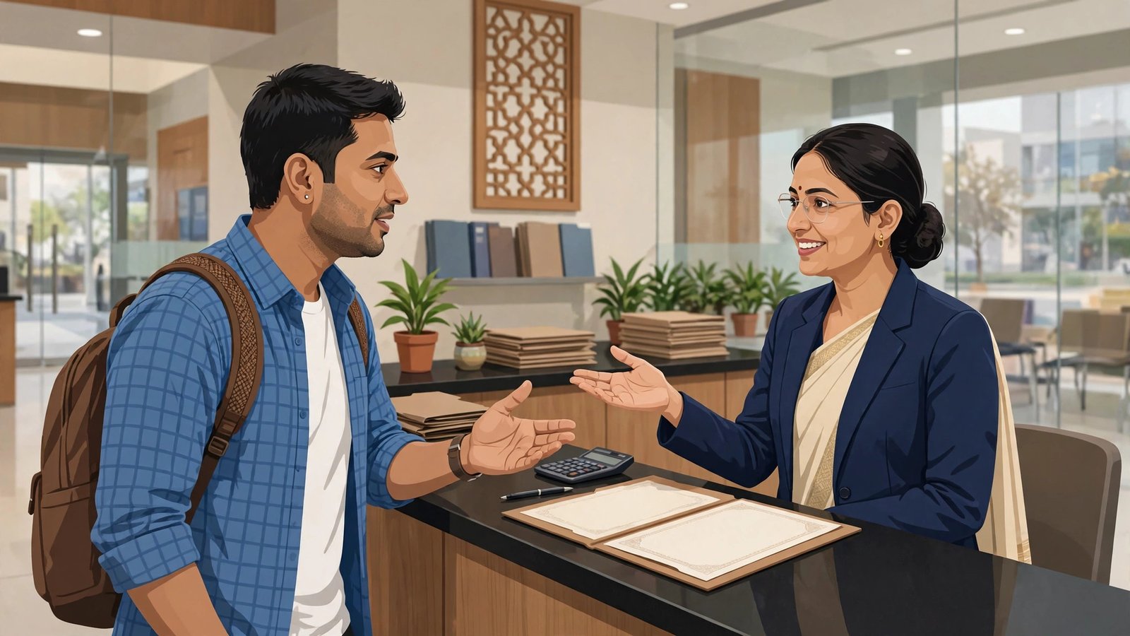 fd par loan kaise lein — FD par overdraft loan samjhaata Indian grahak