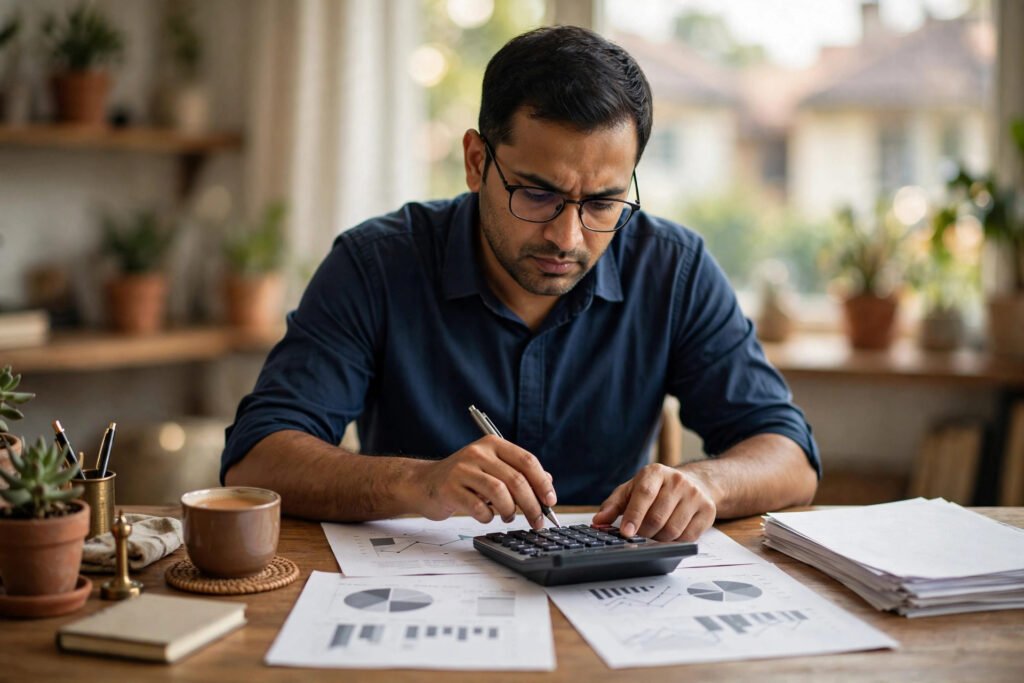 ITR-2 me capital gains aur foreign assets ki reporting — documents verify karta taxpayer