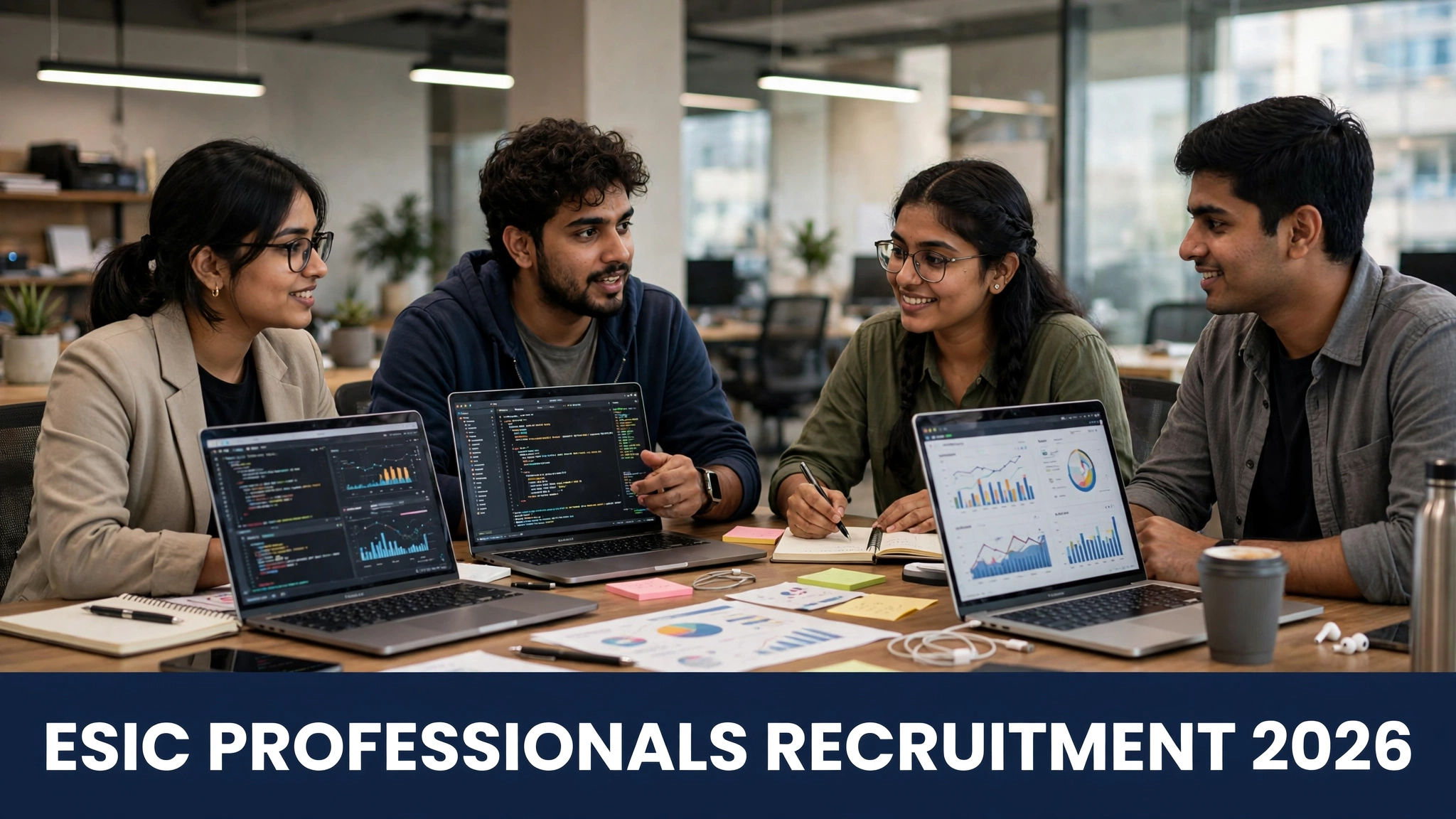 ESIC Professionals apply online — 22 October to 12 November, no written exam