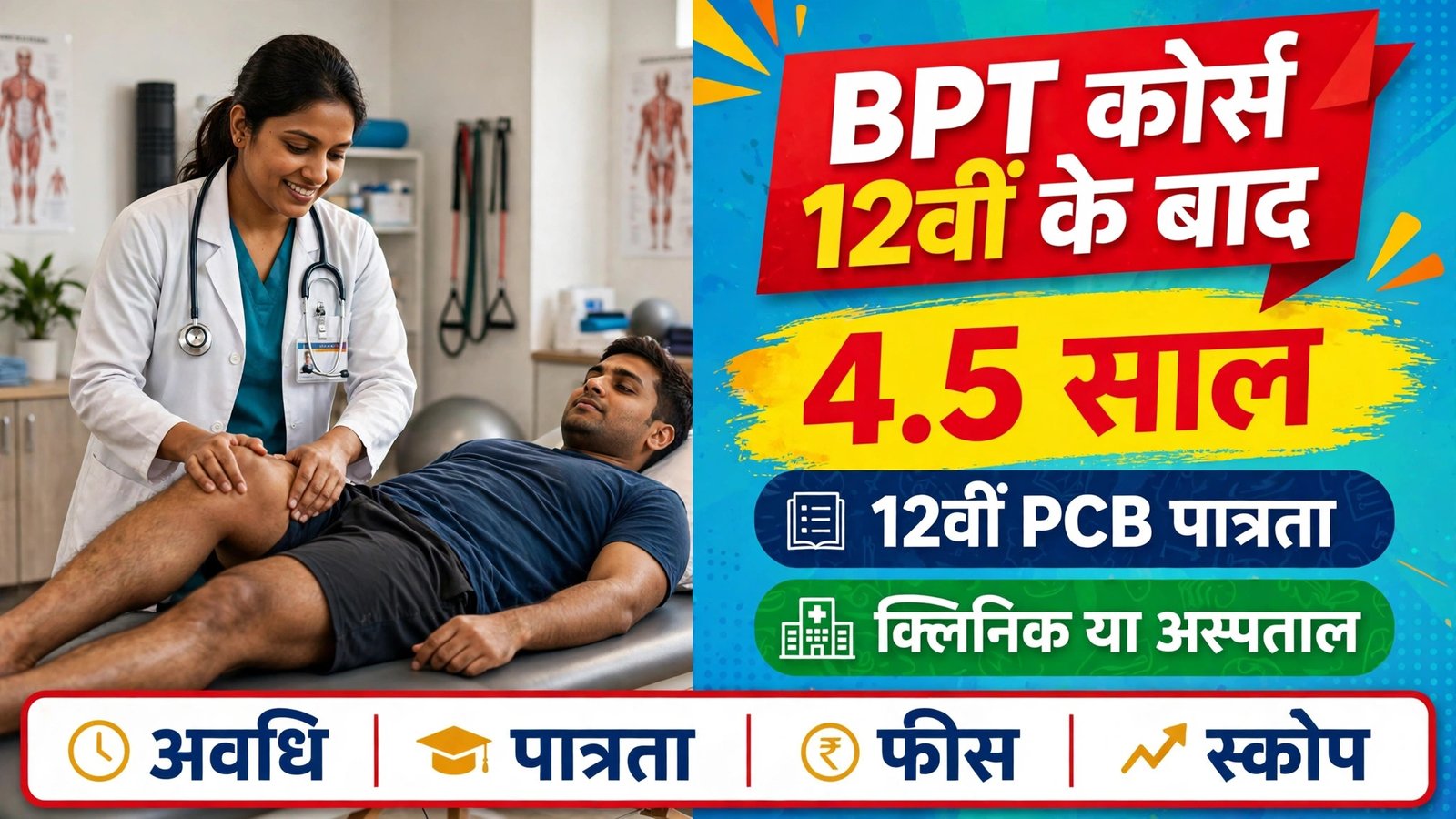 BPT Course After 12th physiotherapy career guide